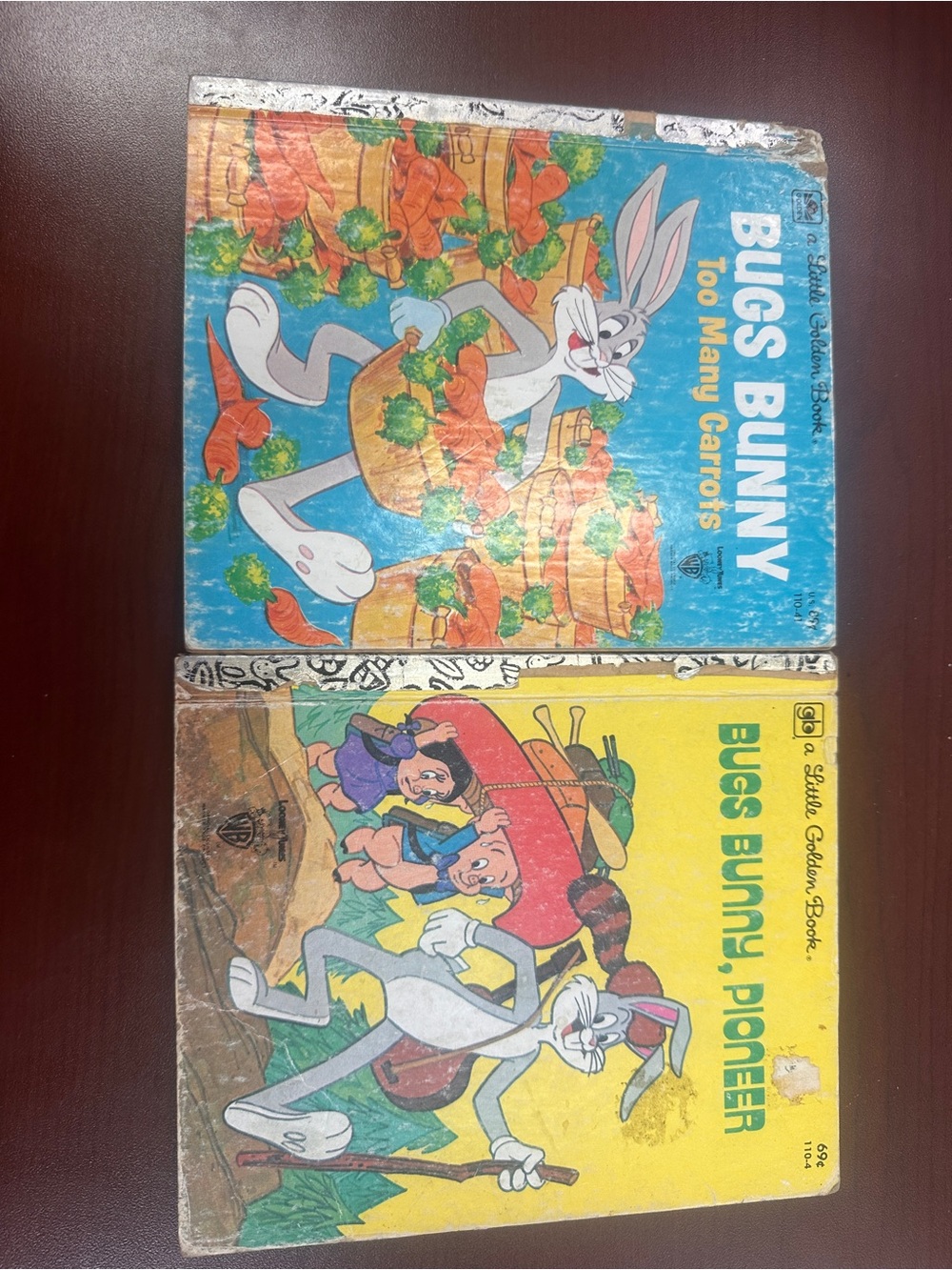 Bugs Bunny Storybook Set - Blue & Yellow Covers